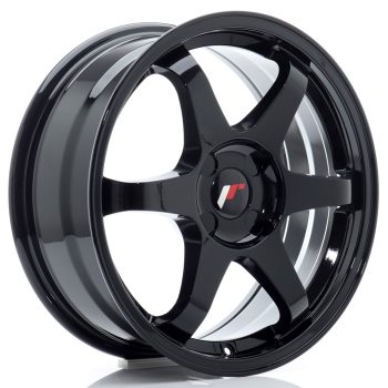 JR Wheels JR3 17×7 ET20-42 4H BLANK Gloss Black
