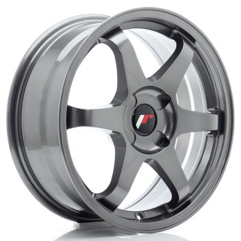 JR Wheels JR3 17×7 ET20-42 4H BLANK Gun Metal