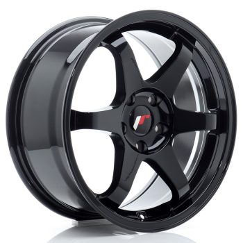 JR Wheels JR3 17×8 ET35 4×100 Gloss Black