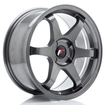JR Wheels JR3 17×8 ET20-35 4H BLANK Gun Metal