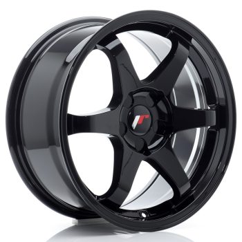 JR Wheels JR3 17×8 ET20-35 5H BLANK Gloss Black