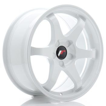 JR Wheels JR3 17×8 ET20-35 5H BLANK White