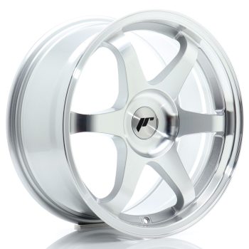 JR Wheels JR3 17×8 ET20-35 BLANK Silver Machined Face