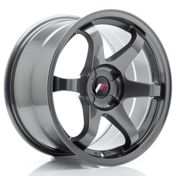 JR Wheels JR3 17×9 ET20-35 4H BLANK Gun Metal