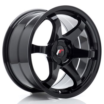 JR Wheels JR3 17×9 ET20-35 5H BLANK Gloss Black