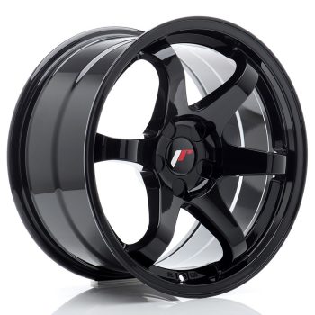 JR Wheels JR3 17×9 ET20-35 BLANK Gloss Black