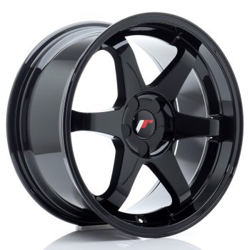 JR Wheels JR3 18×9 ET15-40 5H BLANK Gloss Black
