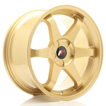 JR Wheels JR3 18×9 ET15-40 5H BLANK Gold