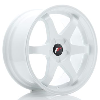 JR Wheels JR3 18×9 ET15-40 5H BLANK White