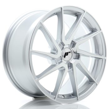 JR Wheels JR36 18×8 ET20-45 5H BLANK Silver Machined Face