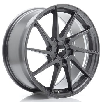 JR Wheels JR36 19×8 ET20-40 5H BLANK Hyper Gray