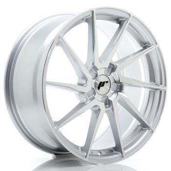 JR Wheels JR36 19×8 ET20-40 5H BLANK Silver Machined Face