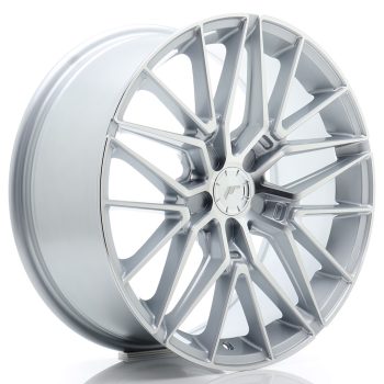 JR Wheels JR38 18×8 ET20-45 5H BLANK Silver Machined Face