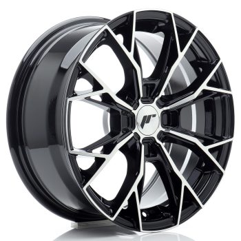 JR Wheels JR49 16×7 ET40 4×100 Gloss Black Machined