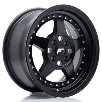 JR Wheels JR6 15×7 ET35 4×100 Matt Black