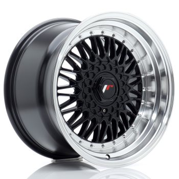 JR Wheels JR9 17×10 ET20 5×112/120 Gloss Black w/ Machined Lip