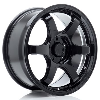 JR Wheels SL03 17×8 ET20-42 5H BLANK Gloss Black