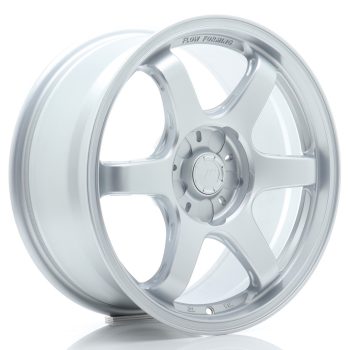 JR Wheels SL03 17×8 ET20-42 5H BLANK Matt Silver