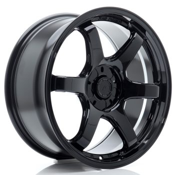 JR Wheels SL03 18×8 ET20-35 5H BLANK Gloss Black