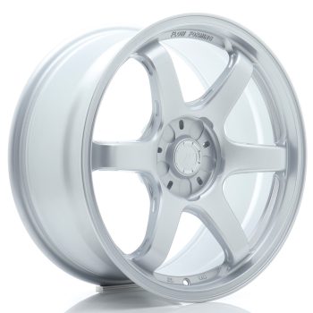 JR Wheels SL03 18×8 ET20-35 5H BLANK Matt Silver