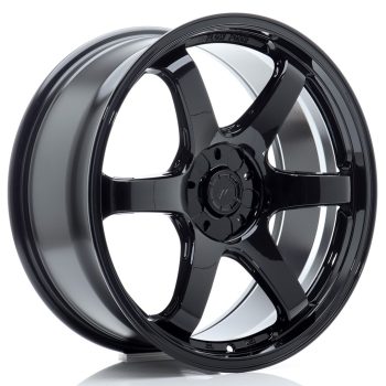 JR Wheels SL03 19×8 ET20-35 5H BLANK Gloss Black