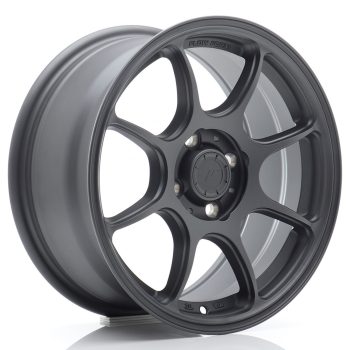 JR Wheels SL04 15×7 ET38 4×100 Matt Gun Metal