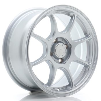 JR Wheels SL04 15×7 ET38 4×100 Matt Silver