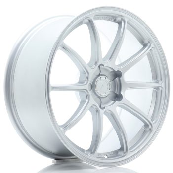 JR Wheels SL04 18×8 ET20-35 5H BLANK Matt Silver
