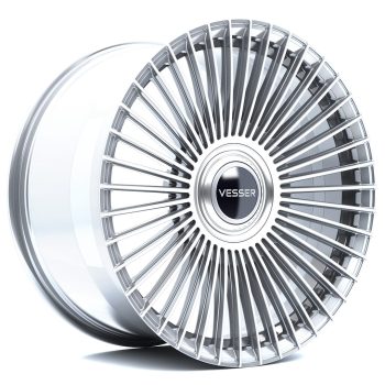 Vesser VSR9 21×9 ET10-52 BLANK Silver Machined Face